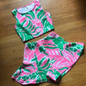 Two piece shorts set